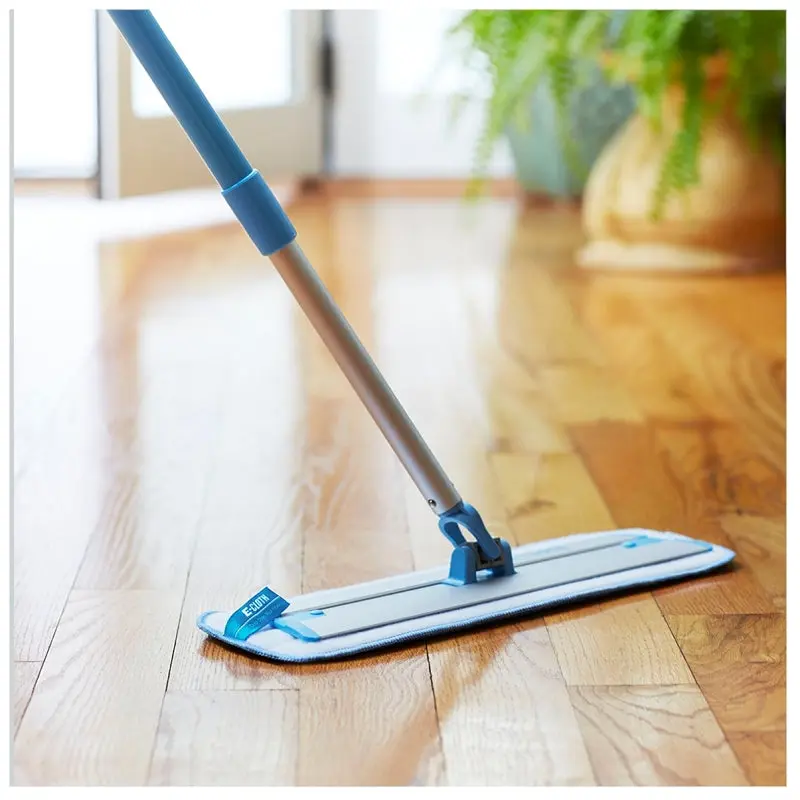 e-cloth 10620 Deep Clean Mop, Aluminum/Polyamide/Polyester, Blue/Silver