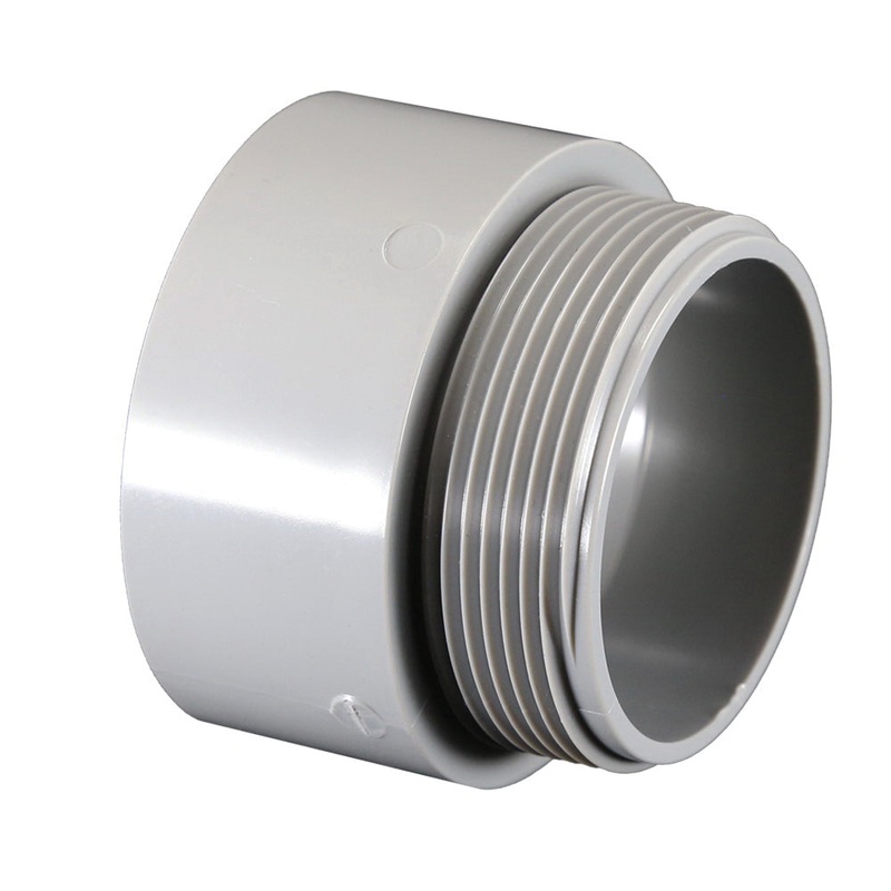 CANTEX 5140110 Male Terminal Adapter, 3 in Trade, For Use With: SCH 40 and SCH 80 Conduits, PVC