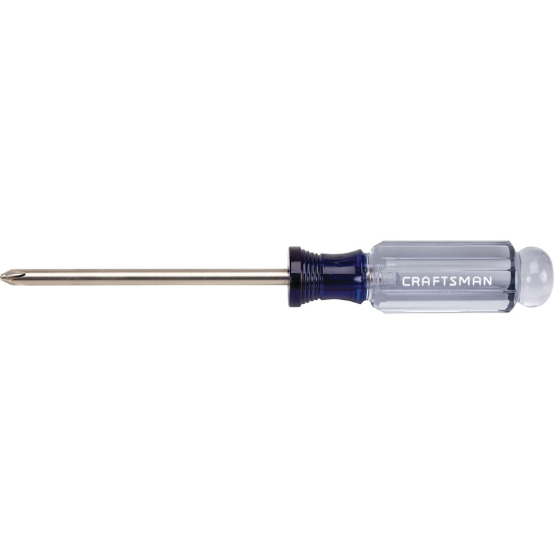 Craftsman CMHT65004 Screwdriver, Phillips Point, #2 Point, 10 in OAL