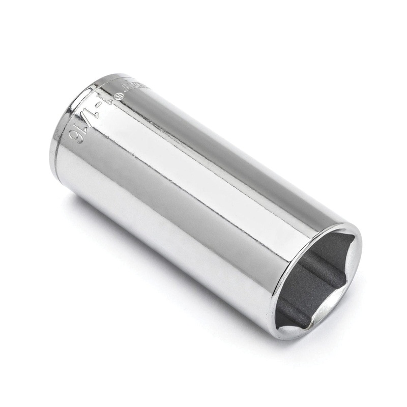 CRESCENT CDDS65N Socket, System of Measurement: Imperial, Deep Length, 1-1/16 in Socket, 1/2 in Drive, 6-Point