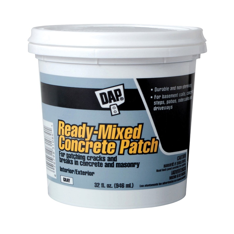 DAP 7079831084 Ready Mixed Concrete Patch, Paste, Gray, 1 qt