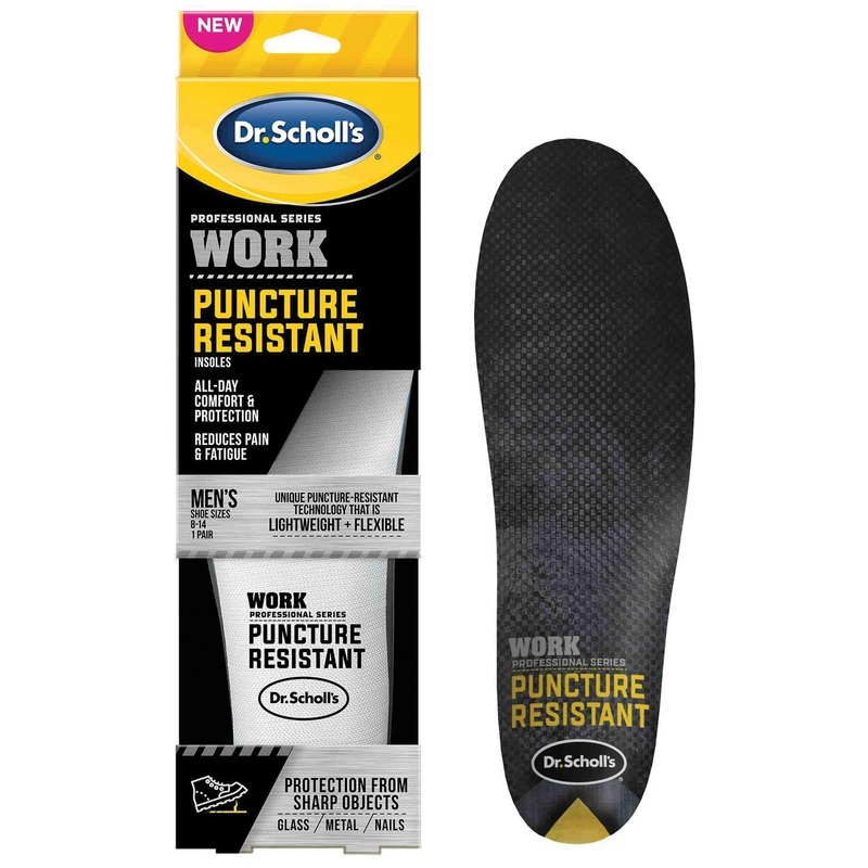 Dr. Scholl's 88853002934 Work Puncture-Resistant Insole
