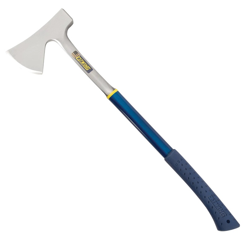 ESTWING E45A Camper Axe, 4 in Cutting Edge, Steel Head, 26 in OAL