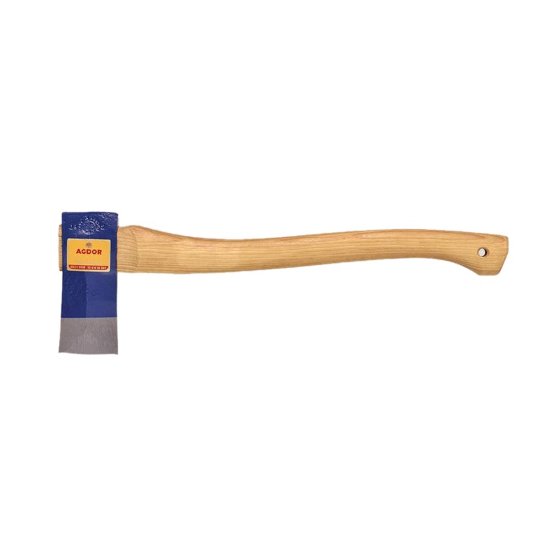 Hults Bruk 840580 Small Splitting Axe, 2 lb Head, 2-3/4 in Cutting Edge, Steel Head, Hickory Wood Handle, 20 in OAL