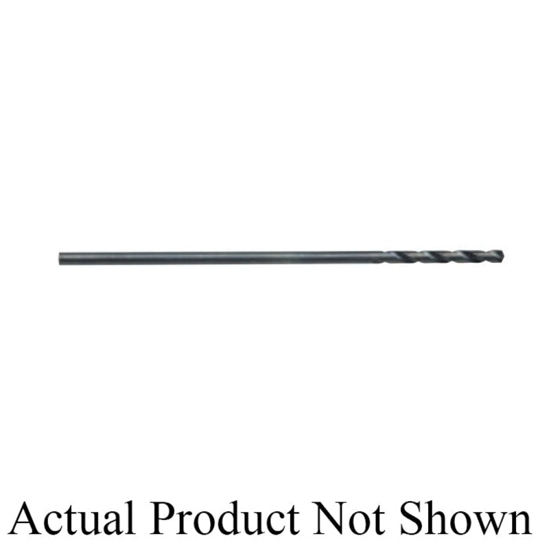 IRWIN 621 Series 62104ZR Aircraft Extension Fractional Drill Bit, 1/16 in Drill Fraction, 7/8 in L Flute, 12 in OAL