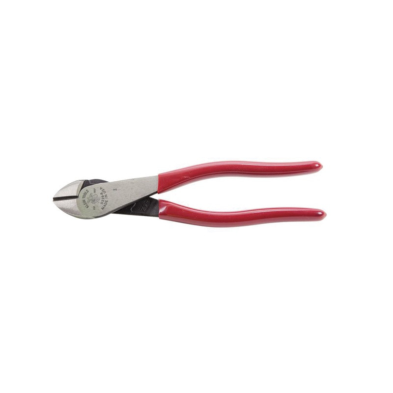 KLEIN TOOLS D228-8 Plier, 8-1/16 in OAL, 1-3/16 in Jaw Opening, 1-3/16 in W Jaw, 13/16 in L Jaw, Handform Handle