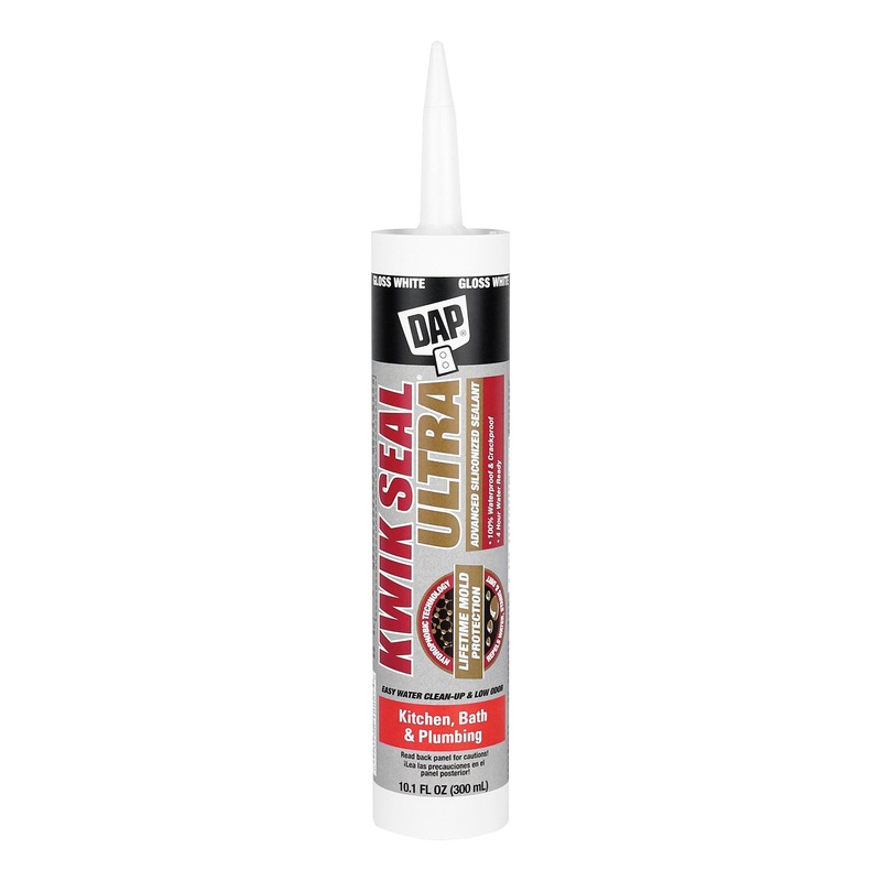 KWIK SEAL ULTRA 7079818916 Advanced Kitchen and Bath Sealant, Paste, Biscuit, Very Mild, Acrylic Copolymer Base, Tube