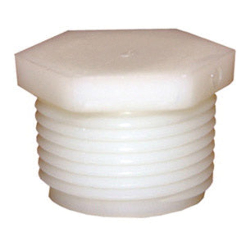 LASCO 19-9629 Plug, 3/4 in MPT, Nylon