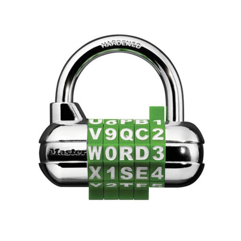 Master Lock 1534D Combination Lock, Metal
