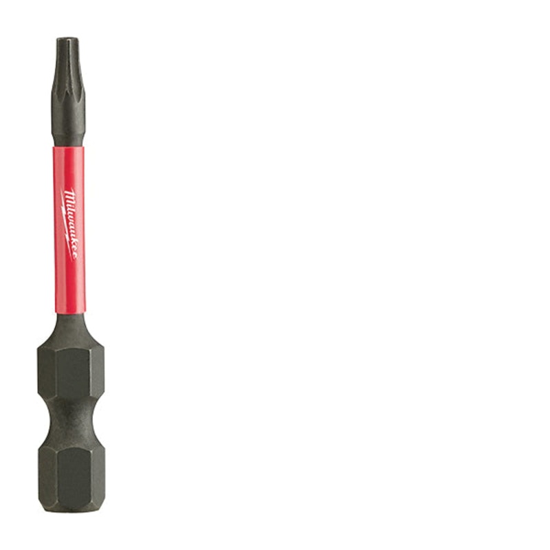 Milwaukee SHOCKWAVE 48-32-4482 Power Screwdriver Bit, Torx Point, T10 Point, 2 in OAL, Steel