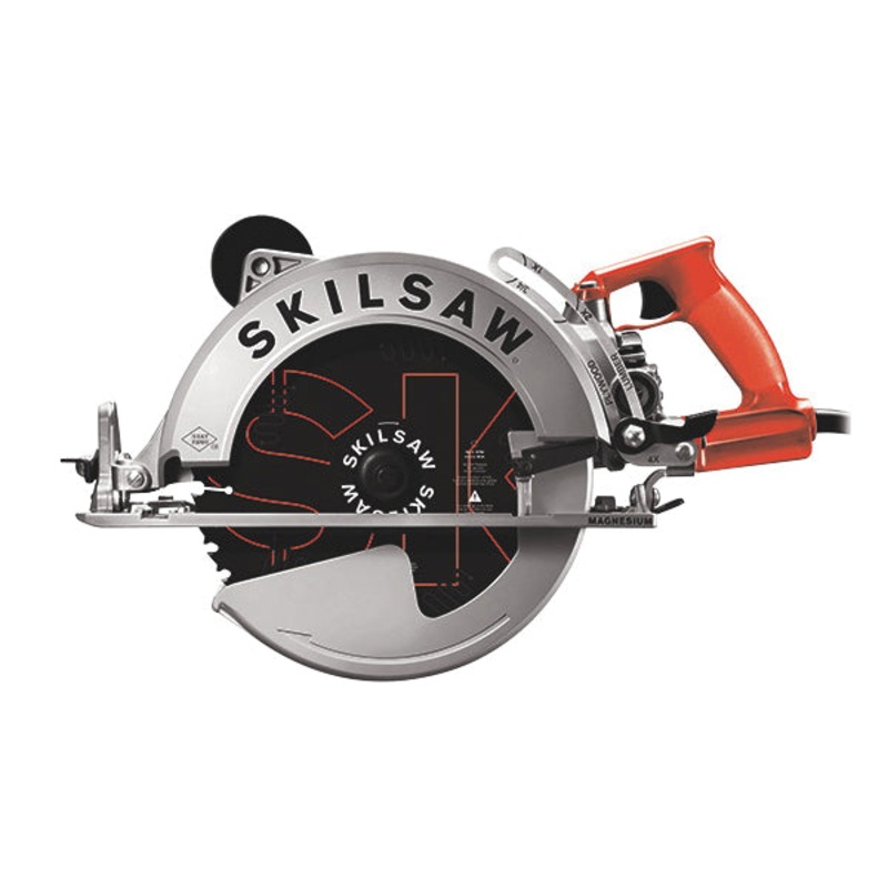 SKIL SPT70WM-01 Worm Drive Saw with 40 Tooth SKIL Saw Blade, Multi-Functional Wrench, 20.38 in OAL