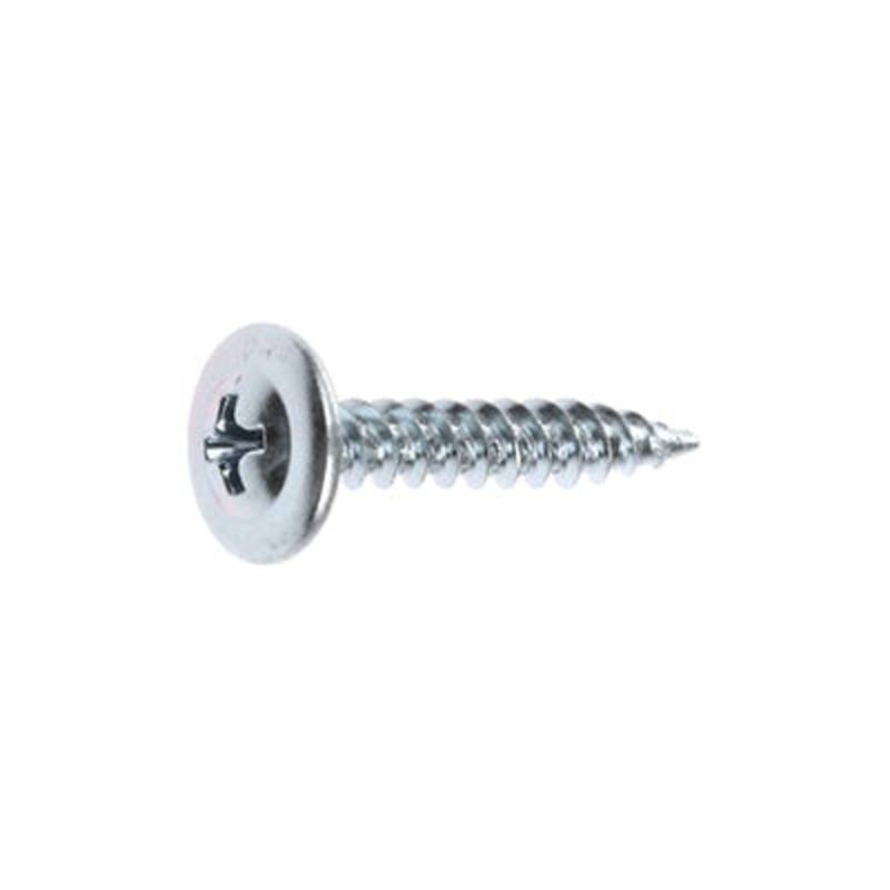 Teks 21512 Lath Screw, #8 Thread, 1-1/4 in OAL, Modified Truss Head, Climacoat-Coated/Zinc-Plated