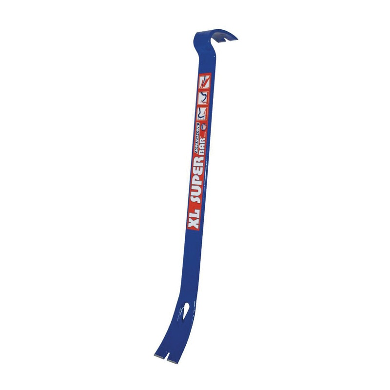 VAUGHAN Super Bar B215L Pry Bar, 21 in OAL, Steel Bar